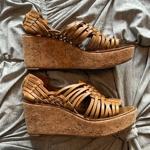 Tory Burch Cork Wedges